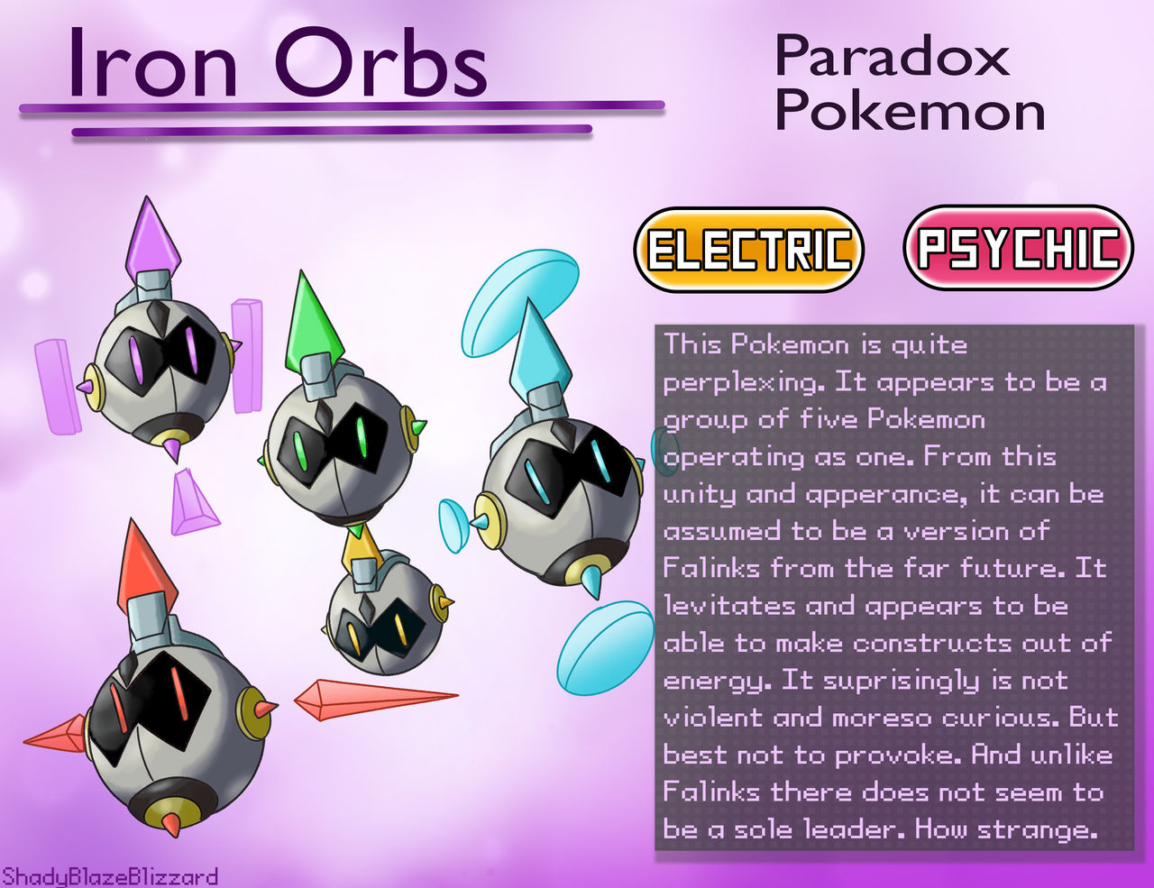 Paradox Pokemon Iron Orbs by ShadyBlazeBlizzard on DeviantArt