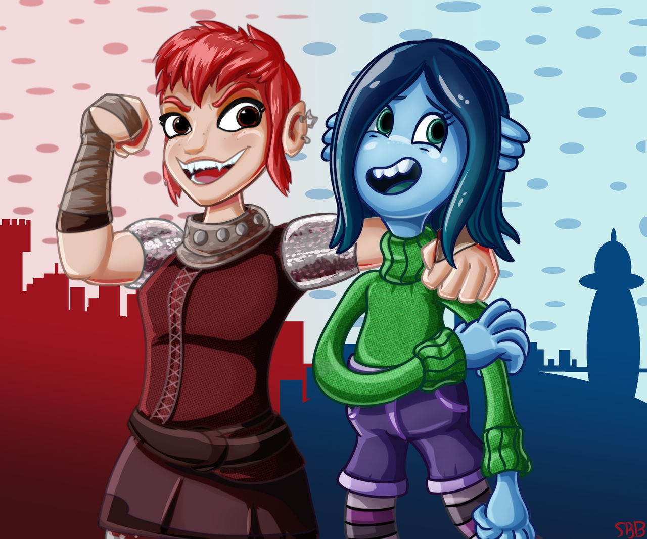 Nim and Ruby by ShadyBlazeBlizzard on DeviantArt