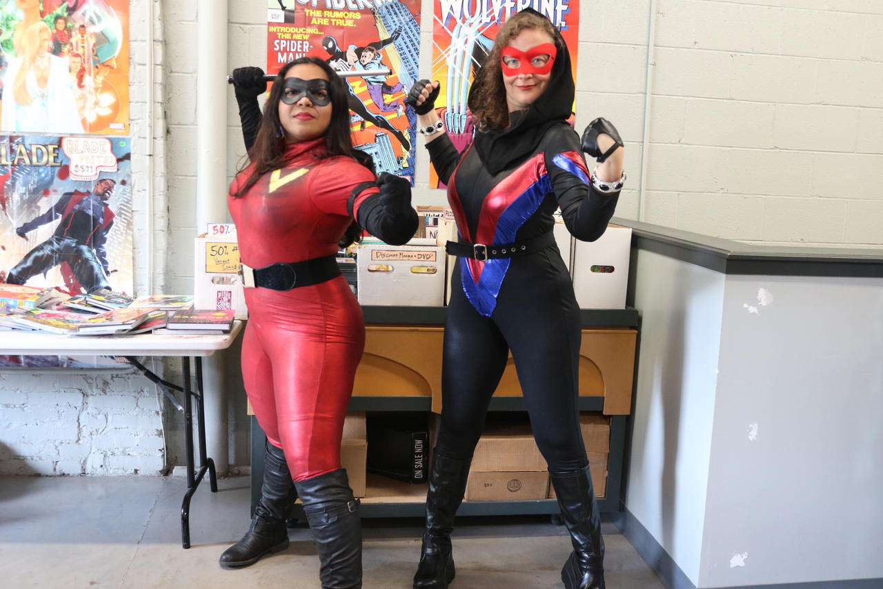 Vendetta and Vigilanta at Comicsburgh Day 2024!