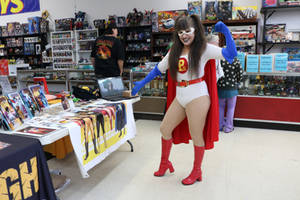 Gorgeous mighty Poderosa at Free Comic Book Day!