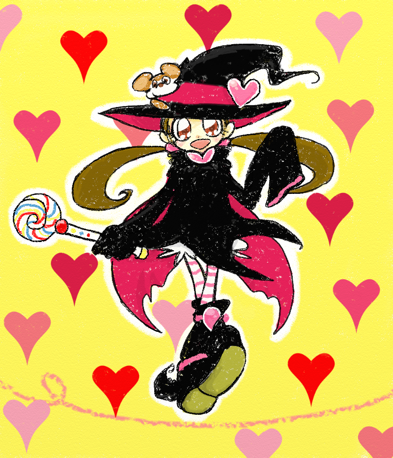 shorty of a witch's costume