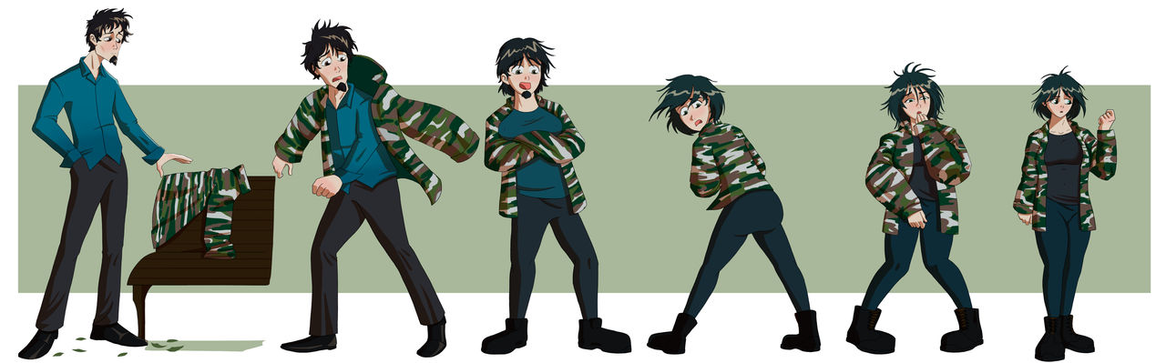 Deviantart Simplification Tf TF/TG comission by SrInkman on DeviantArt