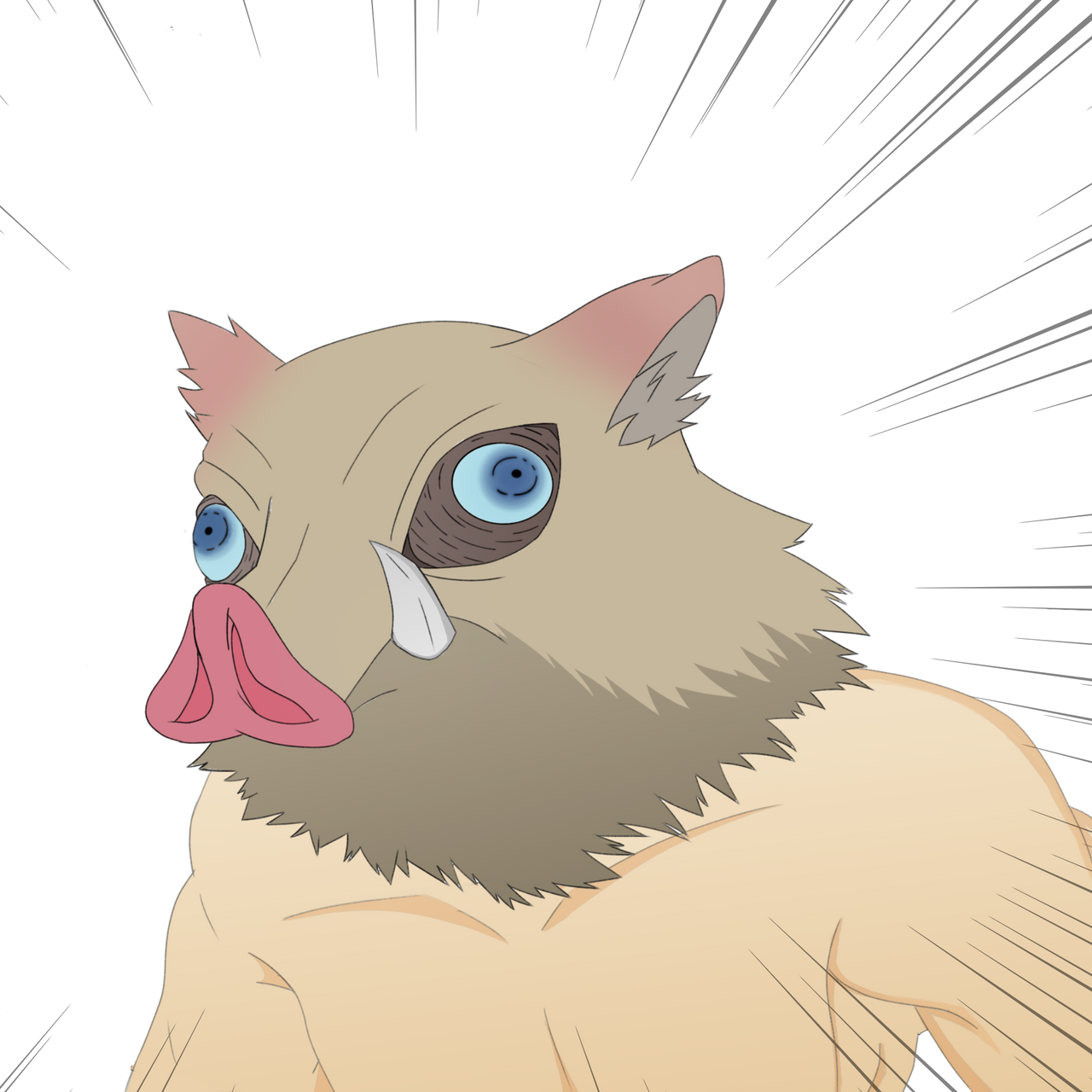 inosuke by BeyondRes on DeviantArt