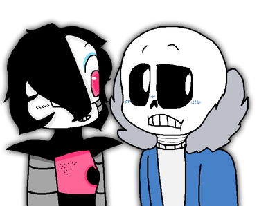 Mettaton x Sans