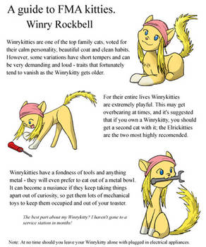 Winry Rockbell - FMA Kitties