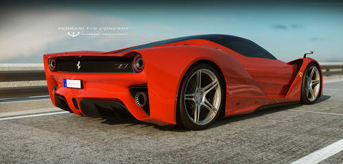 Ferrari 70th Anniversary concept