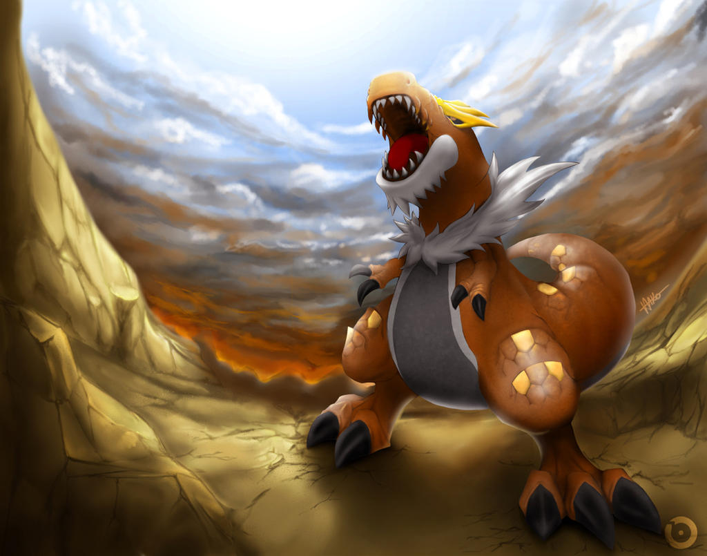 Pokemon 697 Pokemon - Tyrantrum by Hattori-Hako on DeviantArt