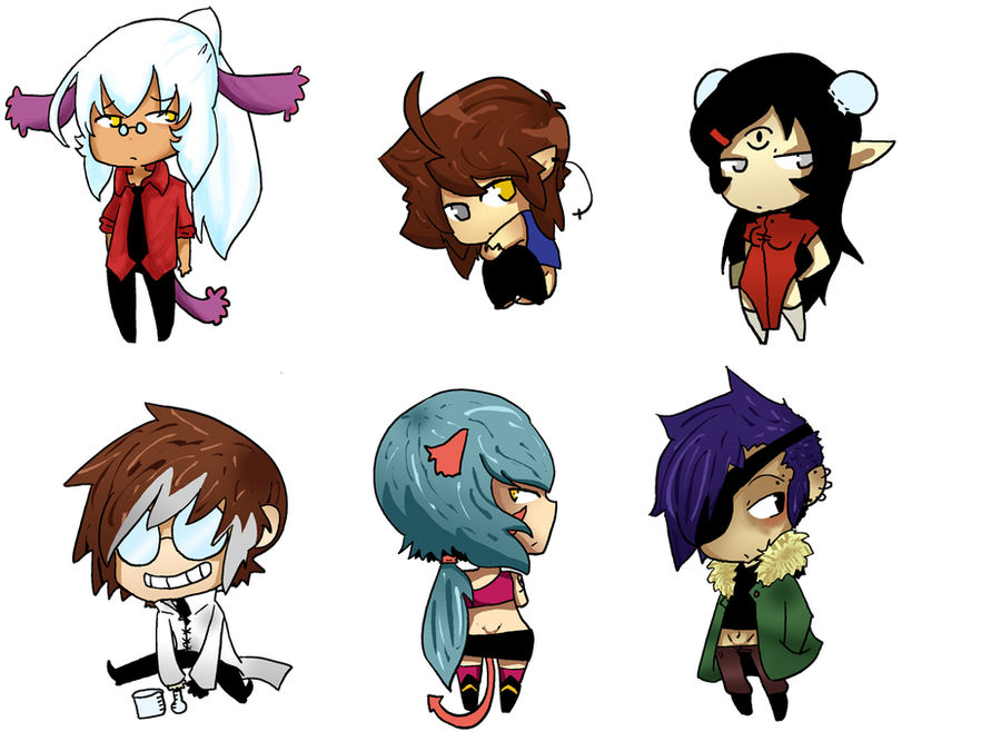 Haystack Chibi HS chibis by HitsujiArmageddon on DeviantArt