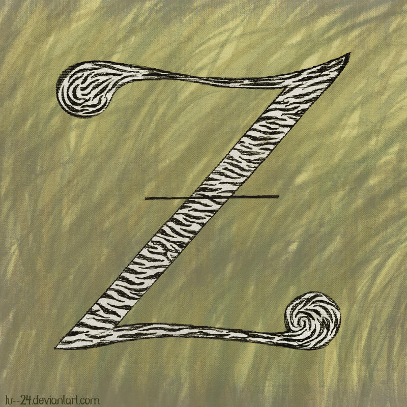 Z as in Zebra by lu--24