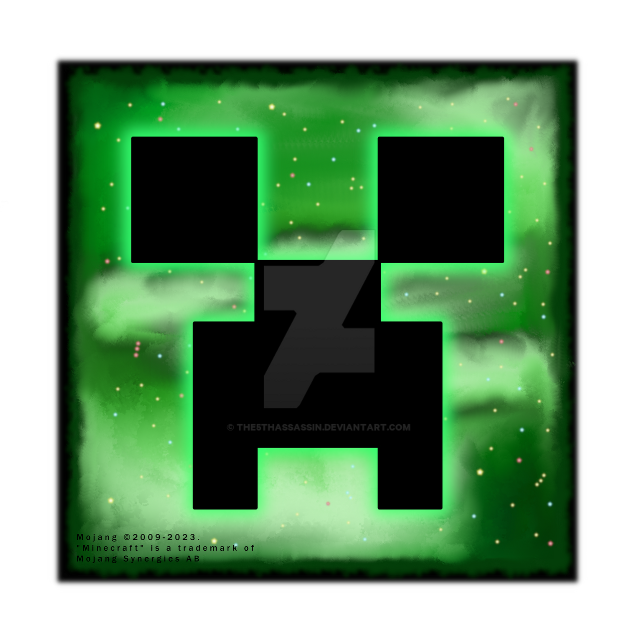 Creeper Galaxy (Minecraft) by The5thAssassin on DeviantArt