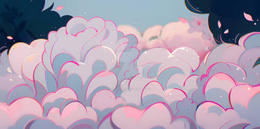 Cotton candy clouds (cover image)