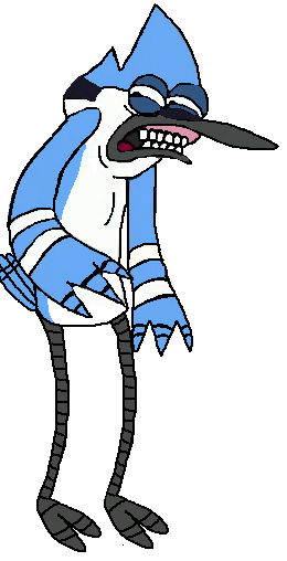 Mordecai's Disgusted Face by brianna5813 on DeviantArt