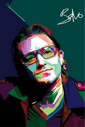 Bono U2 in WPAP