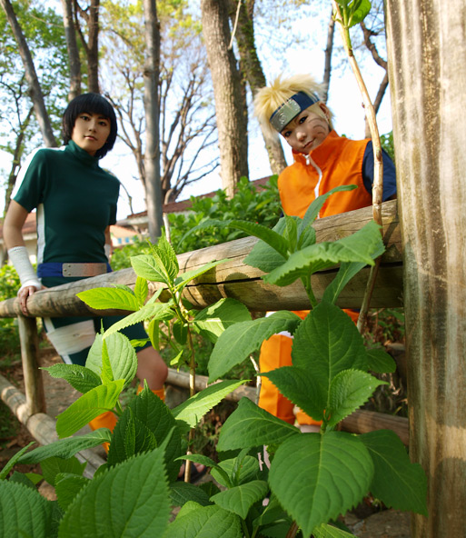 Naruto and Lee fr:3rd movie