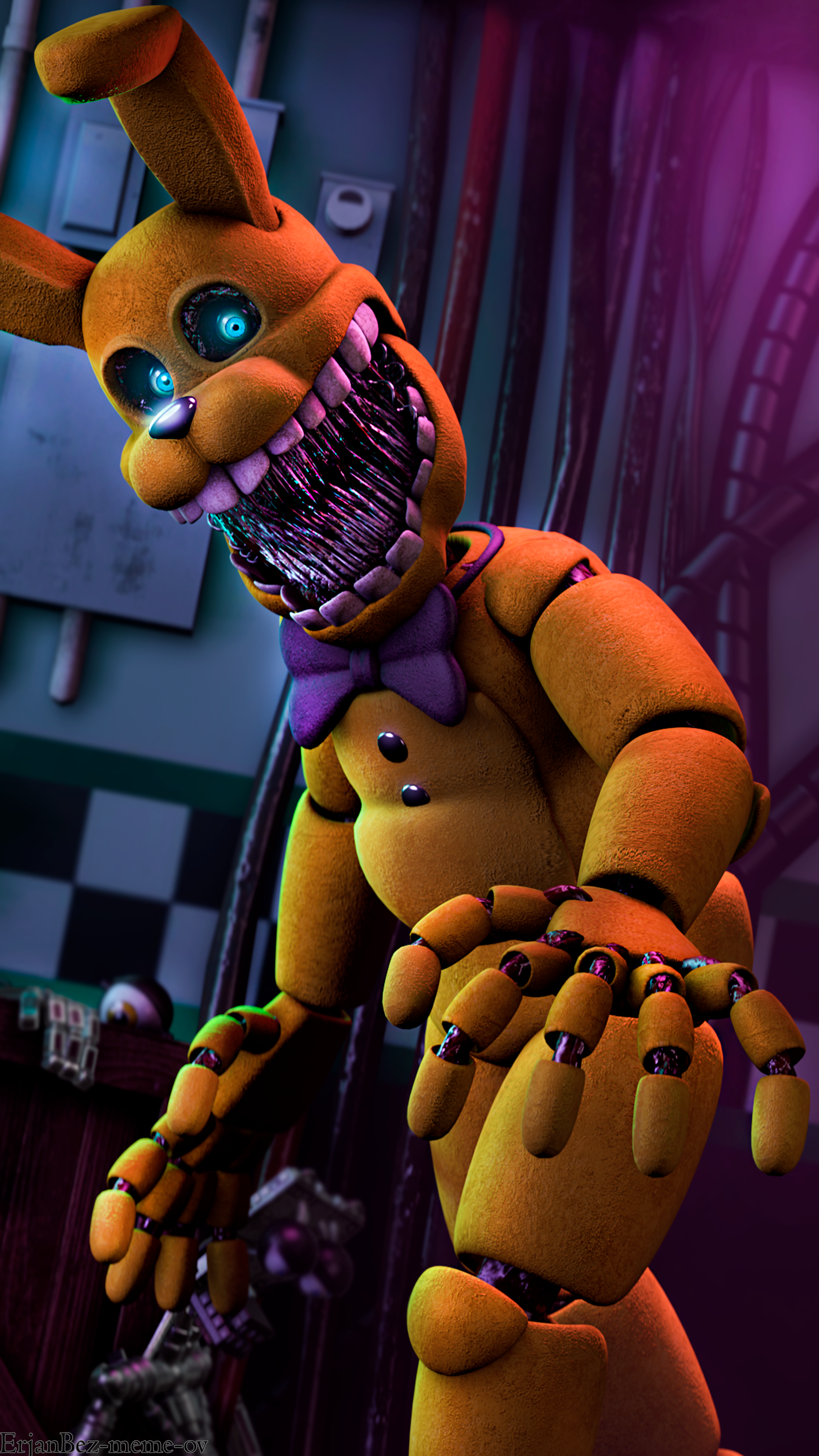 Into The Pit Spring Bonnie by Taptun39 on DeviantArt