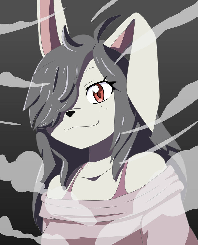 Emiko the dust bunny by Lirudraw on DeviantArt