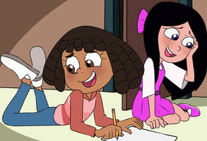 Libby Folfax and Isabella Garcia-Shapiro