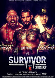 Suicidal Raid 2K16: Survivor Series '13 Poster