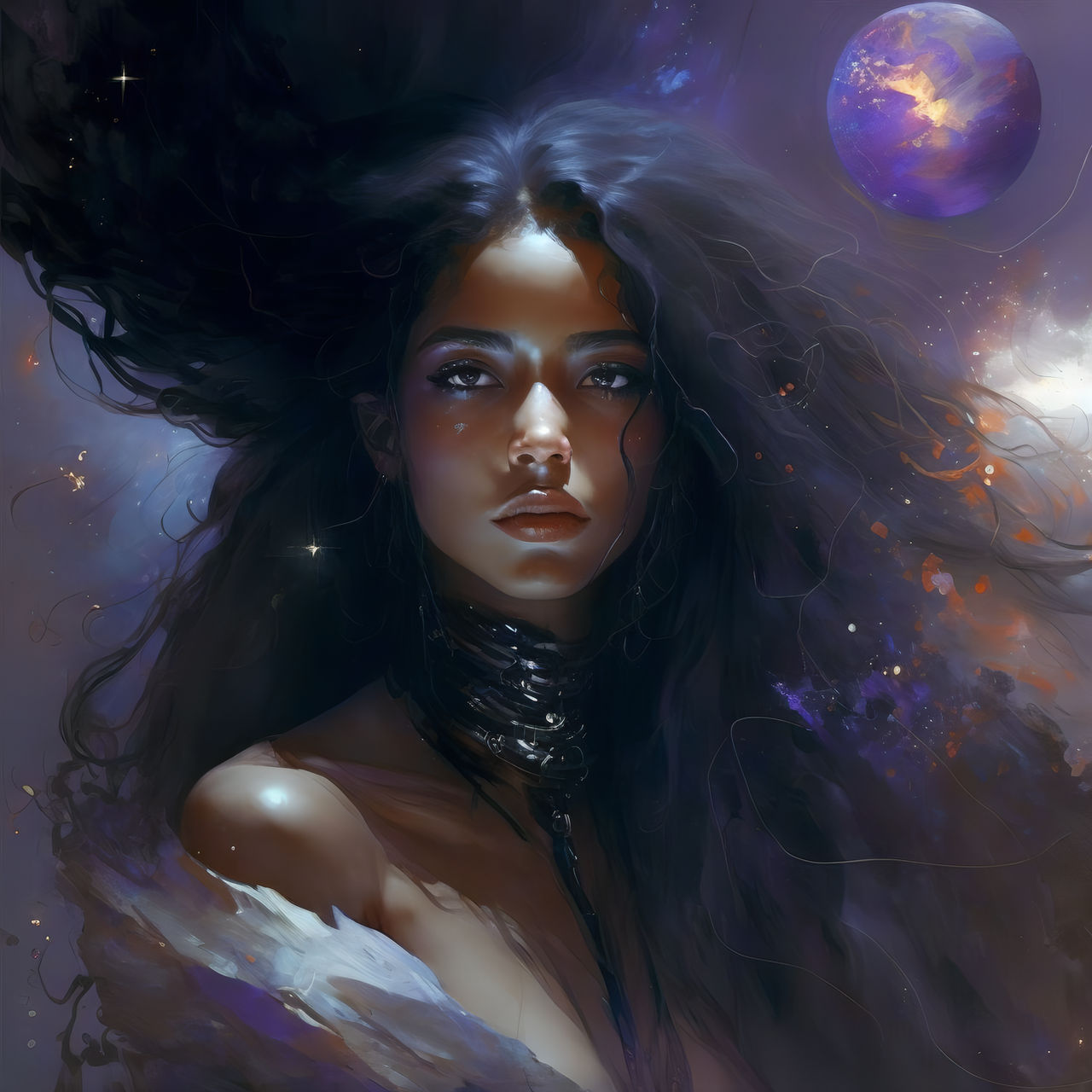 Desna Devine Goddess of the Stars by Eularesko on DeviantArt
