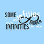 Some infinities are bigger than other infinities.