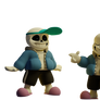 (UnderTale) Sans 3d Model by DillyWolfe on DeviantArt