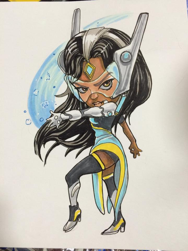 Overwatch Symmetra By The Z On Deviantart