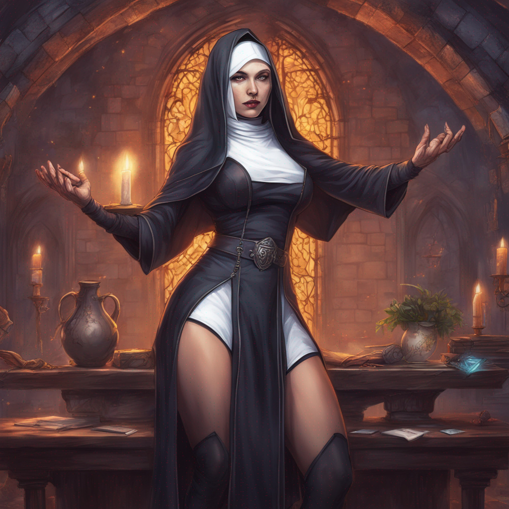 Nun In Sexy Lingerie by ddddd6y on DeviantArt Nun In Sexy Lingerie by ddddd6y on DeviantArt