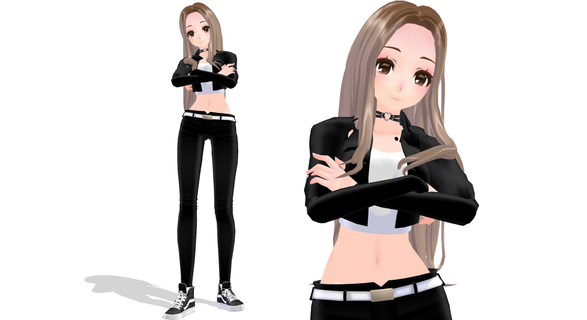 (MMD) New Model by acoloradomunoz on DeviantArt