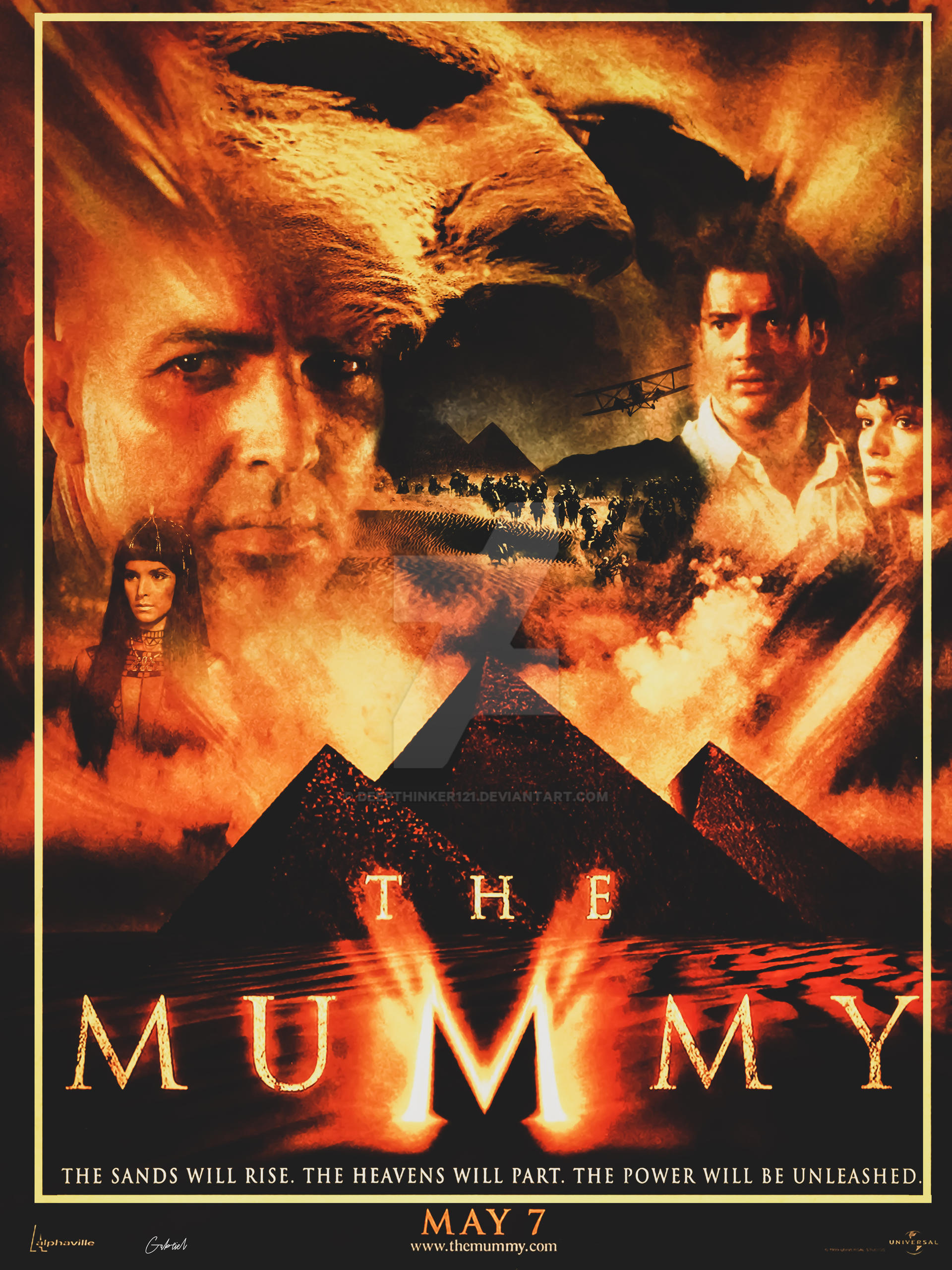 The Mummy 1999 Poster by Deepthinker121 on DeviantArt The Mummy 1999 Poster by Deepthinker121 on DeviantArt