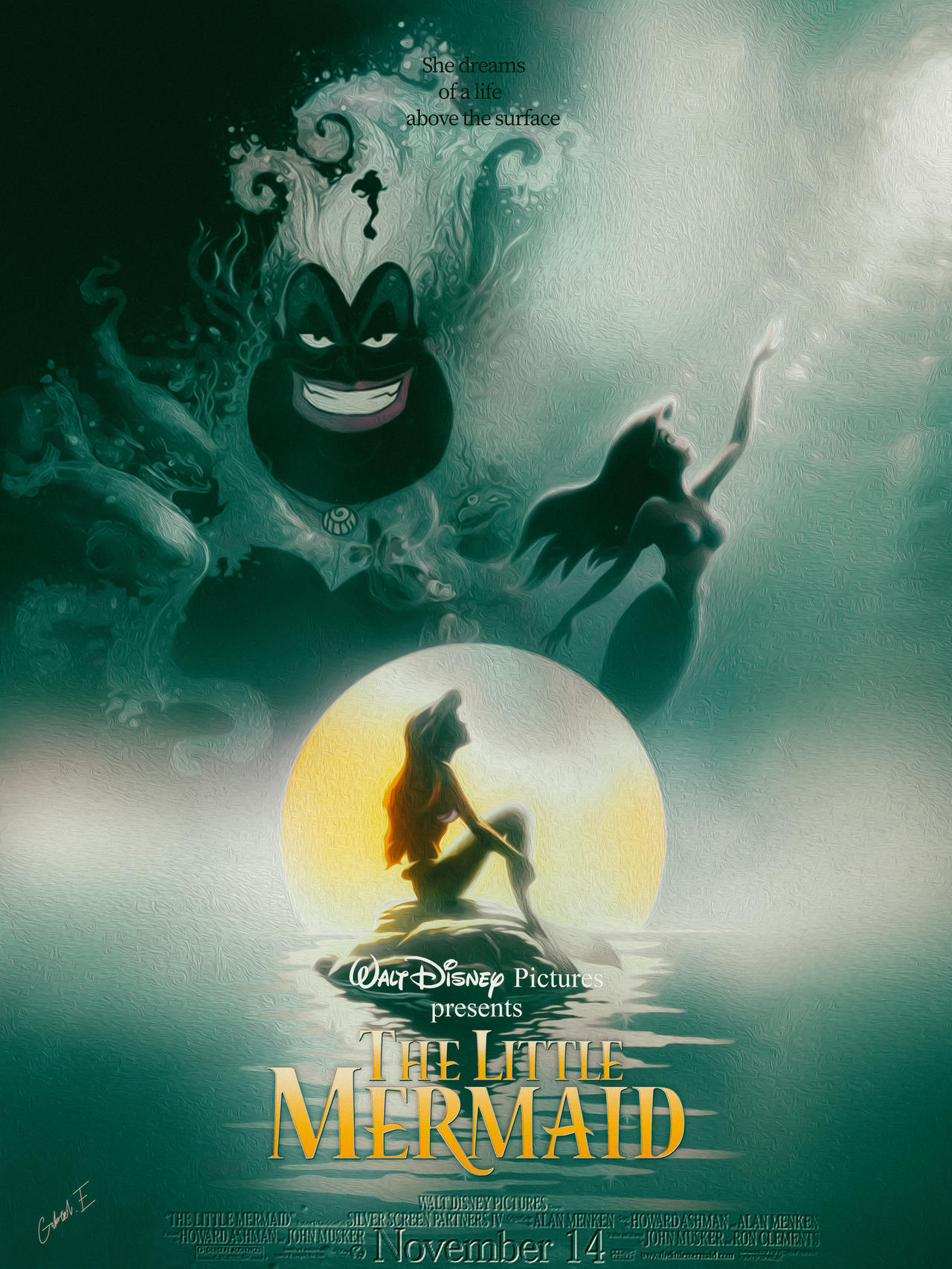 The Little Mermaid Original Movie Poster the-little-mermaid-original-movie-poster