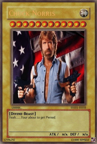 Chuck Norris: The card