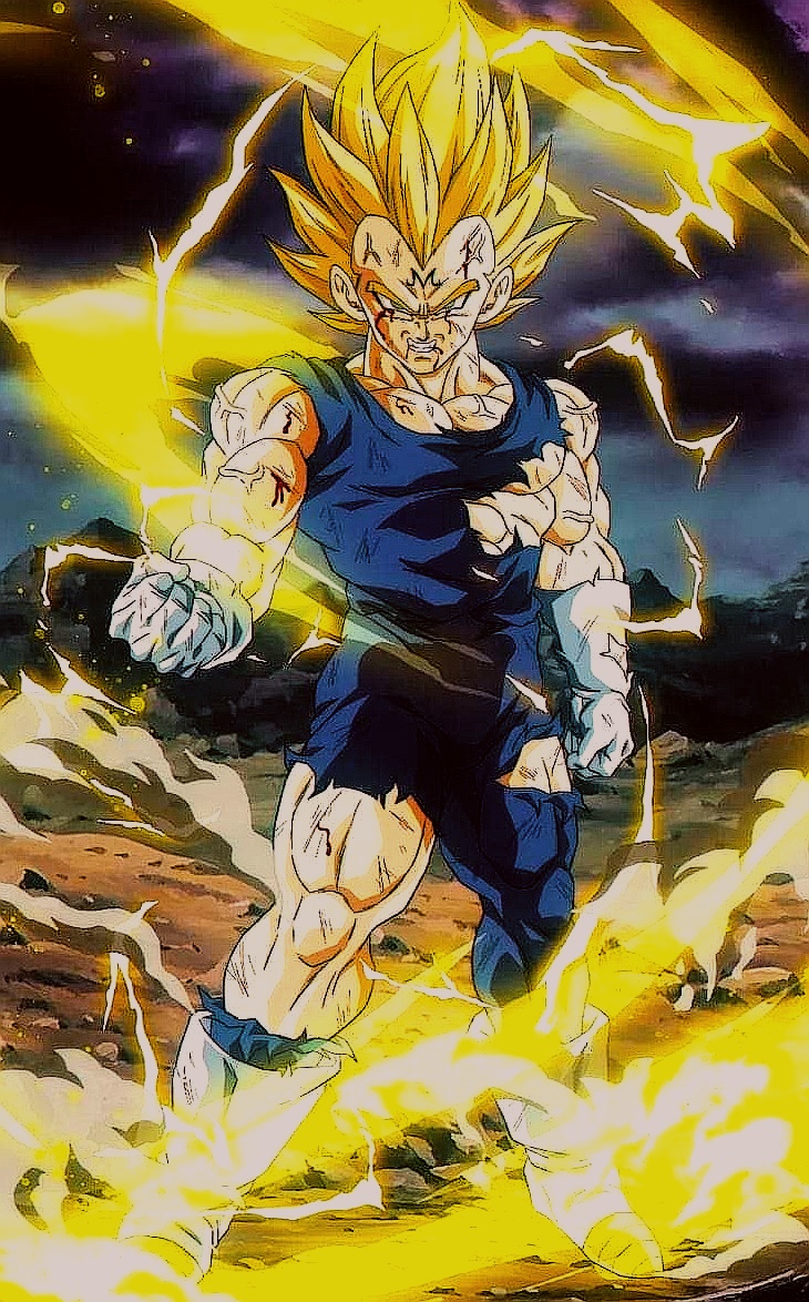 Majin Vegeta ssj2 (3) by davidferres on DeviantArt