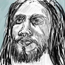 Friendly Caveman Sketch