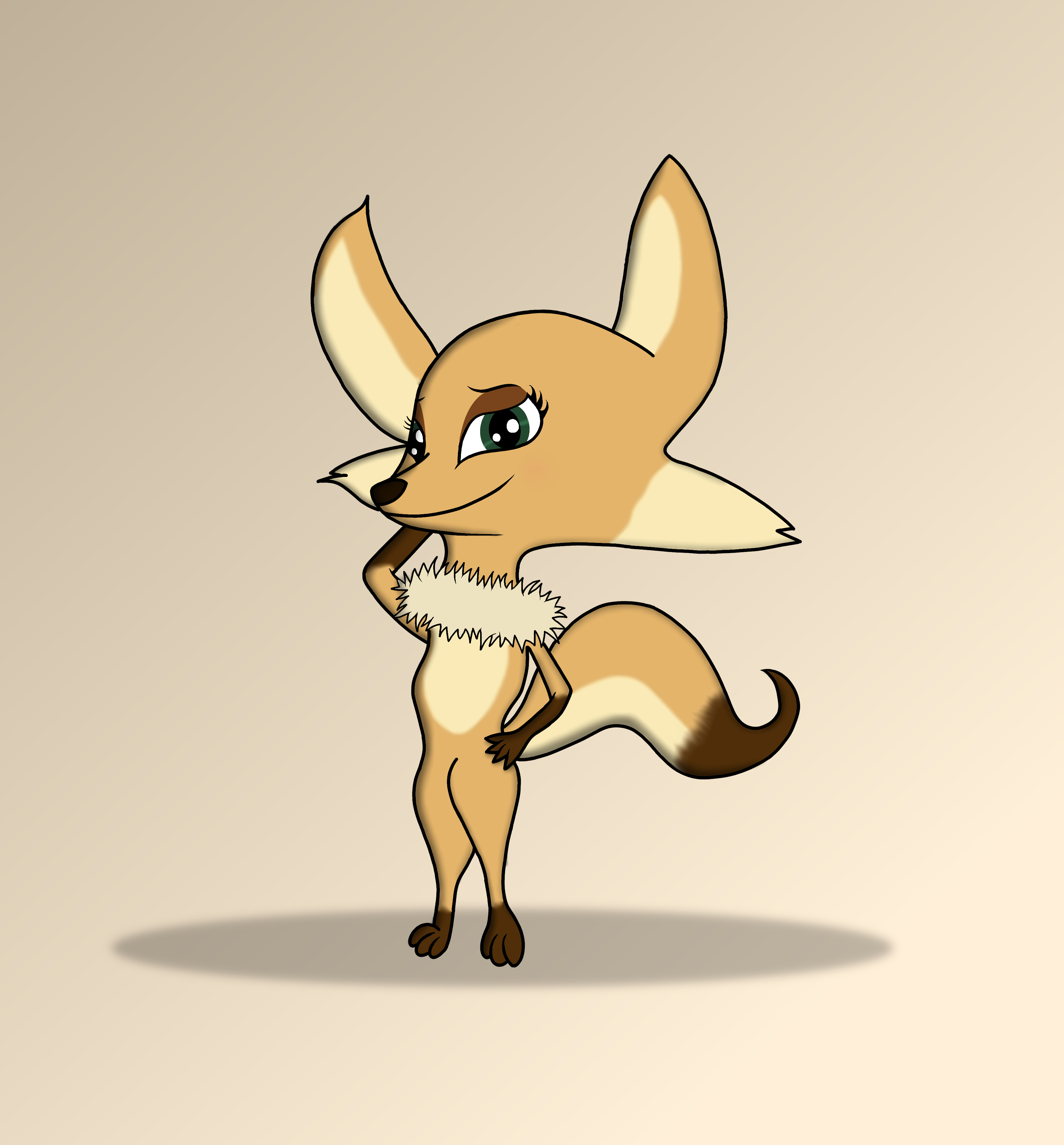 Check out this transparent Oscar's Oasis - Popy the Fennec PNG image