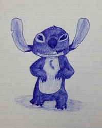 Pen Doodle - Stitch