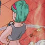 Bulma hotboxing the ship