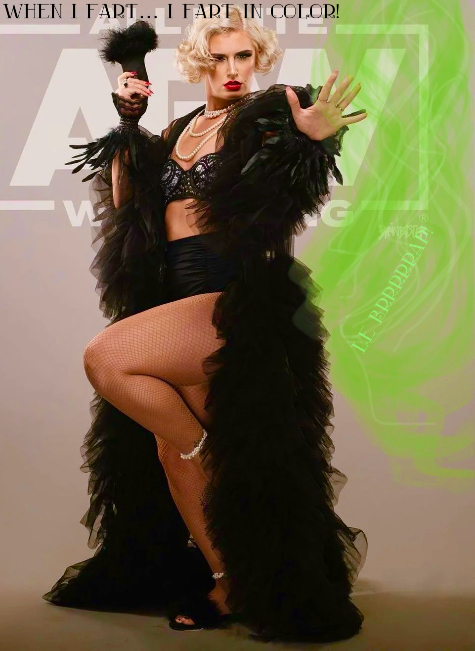 Timeless Toni Storm studio gas