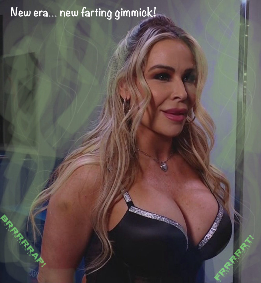 Natalya ready to fart for the universe again