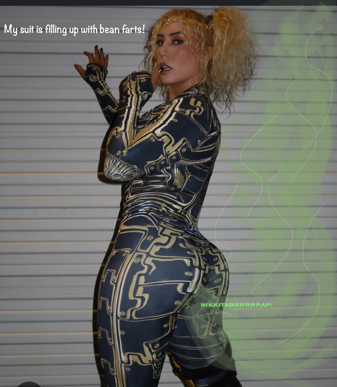 Nikkita Lyons fart suit