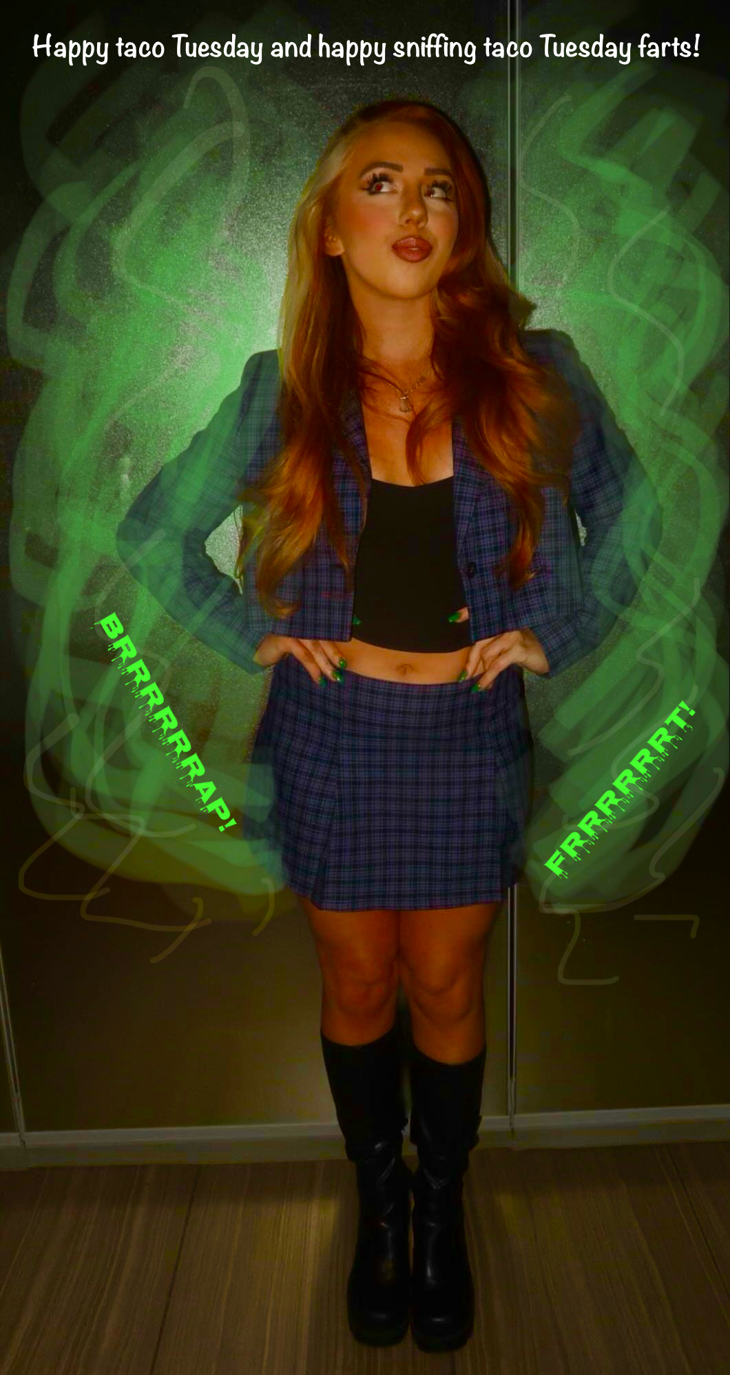 Isla Dawn taco Tuesday stinky farts