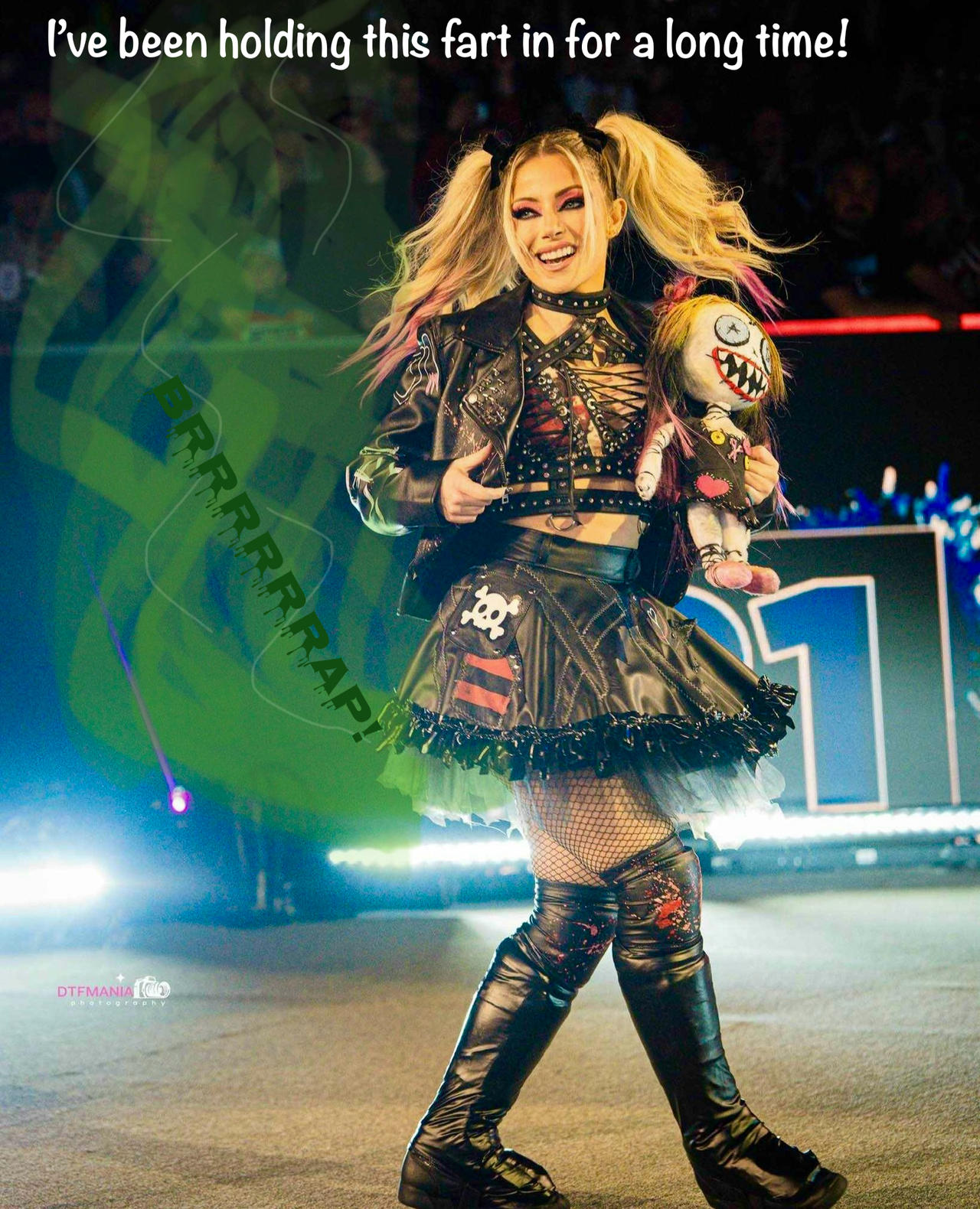 Alexa Bliss returning and farting