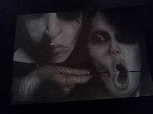 Marilyn Manson Born Villain Drawing