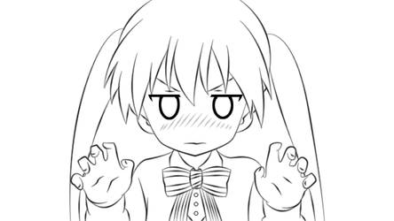 Aya Kiniro Mosaic Lineart