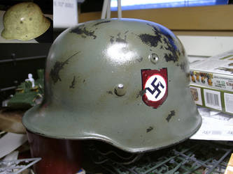 German helmet