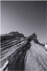 Vasquez Rocks at Night