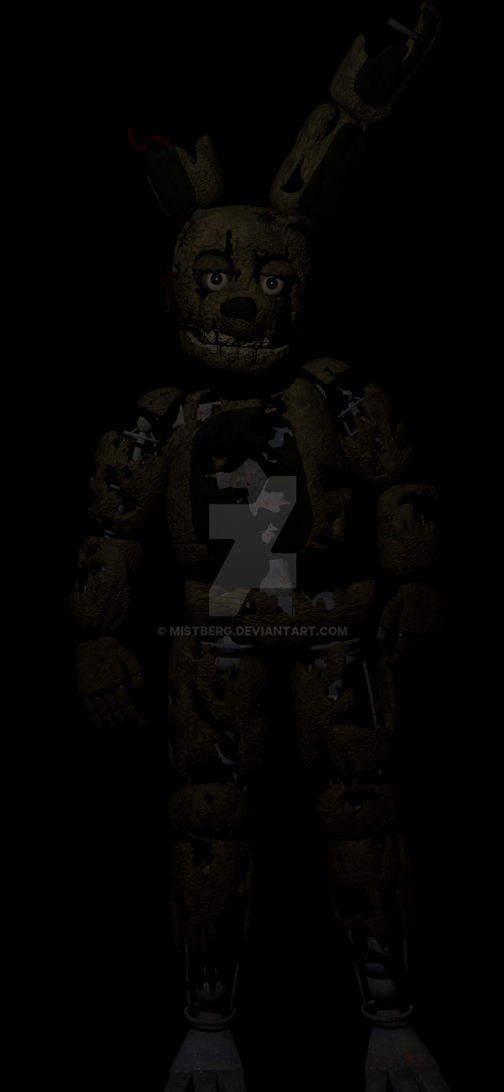 Springtrap without Corpse by Mistberg on DeviantArt
