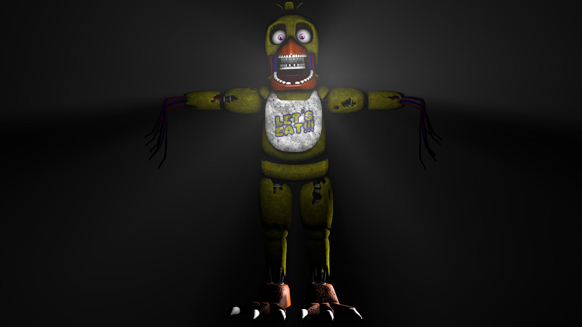 Withered Chica by Mistberg on DeviantArt