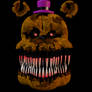 Nightmare Fredbear Head