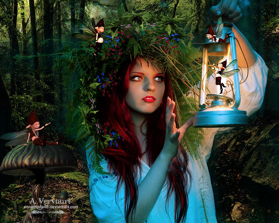 The fairy wood by annemaria48 The fairy wood by annemaria48