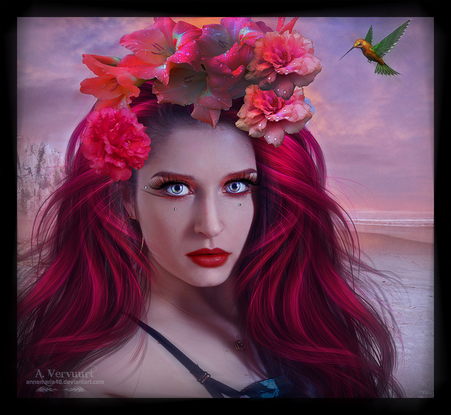 On the beach by annemaria48